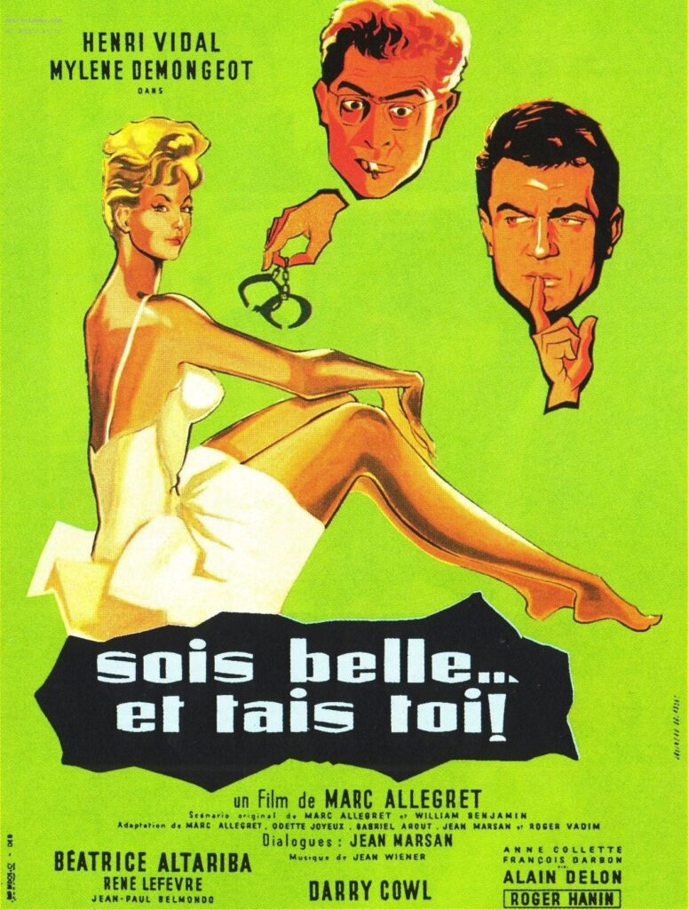 Affiche du film "Sois belle et tais-toi" de Marc Allégret