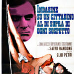 Affiche du film Enquête sur un citoyen au-dessus de tout soupçon (1970) de Elio Petri.